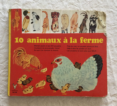 10 animaux à la ferme