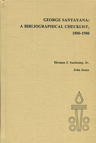 A BIBLIOGRAPHICAL CHECKLIST, 1880-1980.