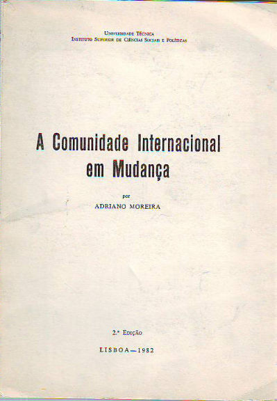 A COMUNIDADE INTERNACIONAL EM MUDANÇA.