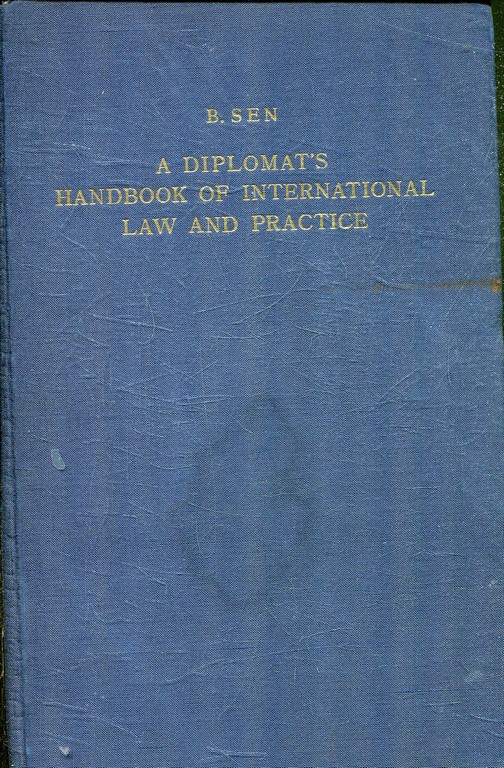 A DIPLOMAT'S HANDBOOK OF INTERNATIONAL LAW AND PRACTICE.