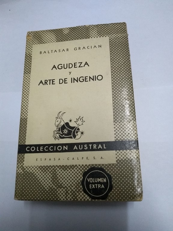 Agudeza y arte de ingenio