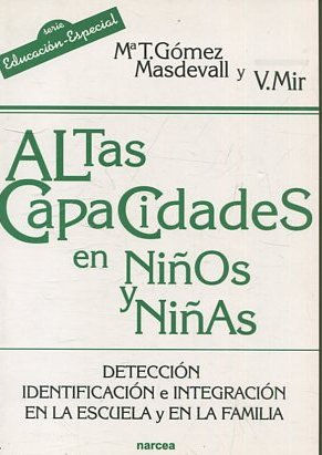 ALTAS CAPACIDADES EN NIÑOS Y NIÑAS.