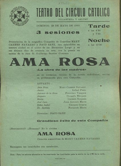 AMA ROSA. LA OBRA DE LAS MADRES.