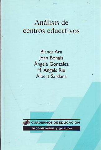 ANALISIS DE CENTROS EDUCATIVOS.