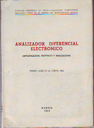 ANALIZADOR DIFERENCIAL ELECTRÓNICO (INVESTIGACIÓN, PROYECTO Y REALIZACIÓN.