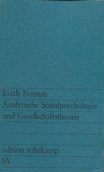 ANALYTISCHE SOZIALPSYCHOLOGIE UND GESELLSCHAFTSTHEORIE.