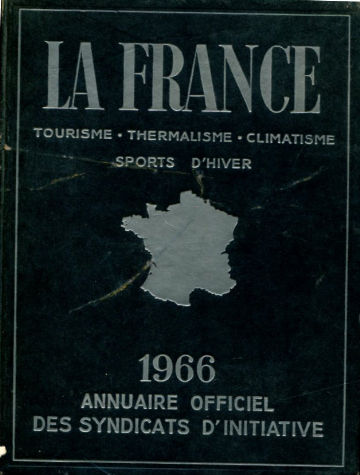 ANNUAIRE OFFICIEL DES SYNDICATS D'INITIATIVE 1966.