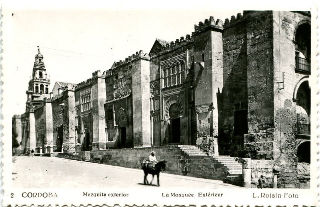 ANTIGUA POSTAL DE CORDOBA. 2: MEZQUITA EXTERIOR.OLD POSTCARD OF MEZQUITA DE CORDOBA.