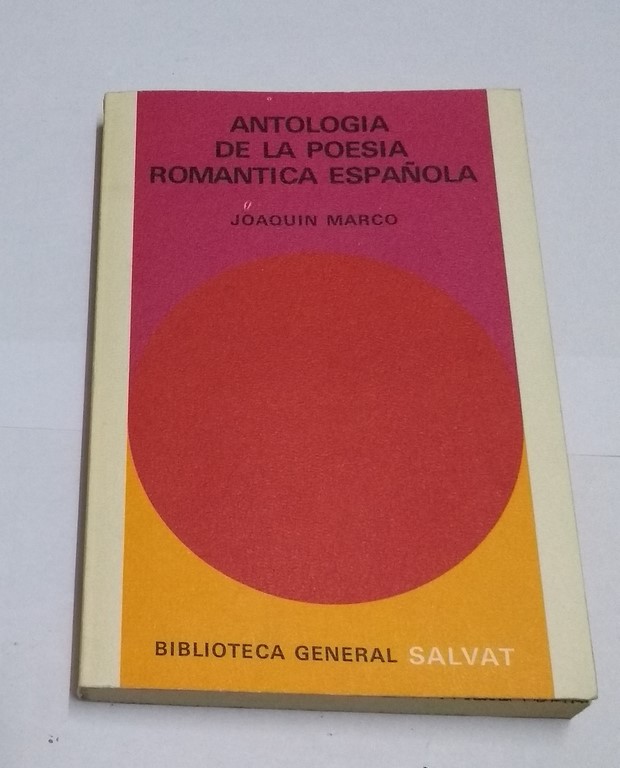 Antología de la poesía romántica española