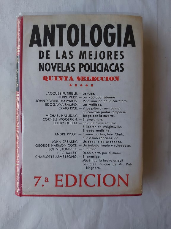 Antología de las mejores novelas policiacas. Quinta selección