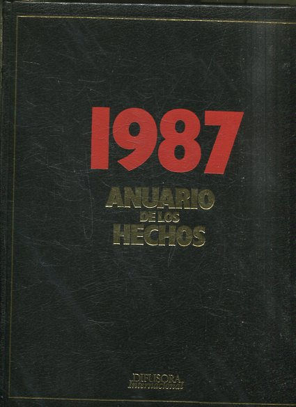 ANUARIO DE LOS HECHOS 1987.