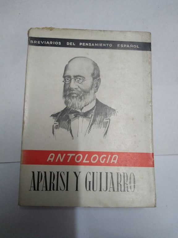 Aparisi y guijarro. Antología