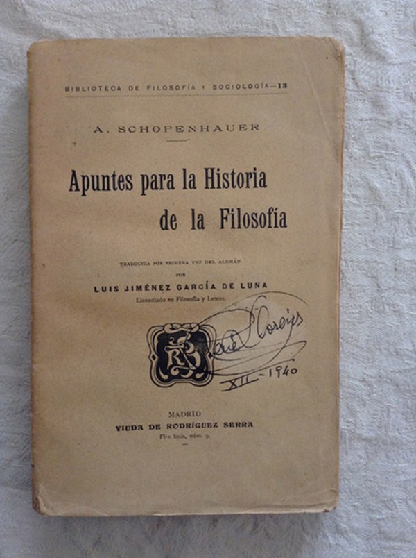 Apuntes para la Historia de la Filosofía