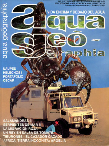 AQUA GEOGRAPHIA, VIDA ENCIMA Y DEBAJO DEL AGUA. Nº 2.