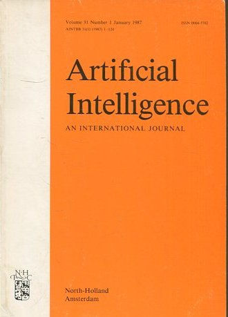 ARTIFICIAL INTELLIGENCE AN INTERNACIONAL JOURNAL. VOLUME 31. Number 1.