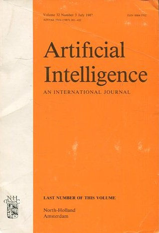 ARTIFICIAL INTELLIGENCE AN INTERNACIONAL JOURNAL. VOLUME 32. Number 2.