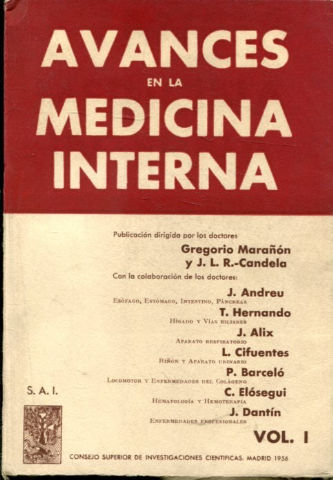 AVANCES EN LA MEDICINA INTERNA I