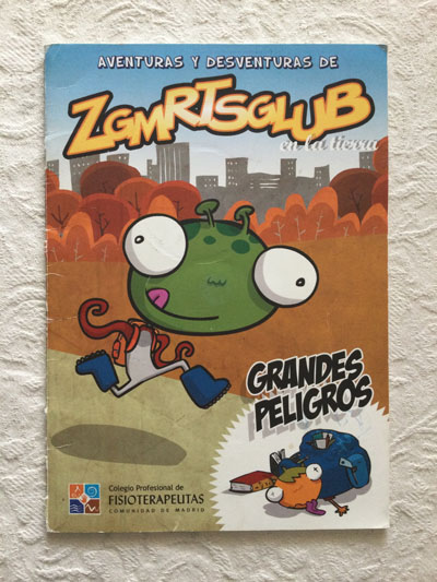 Aventuras y desventuras de Zgmrtsglub en la tierra