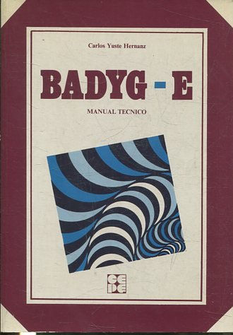 BADYG-E. MANUAL TECNICO.