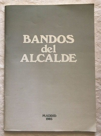 Bandos del alcalde