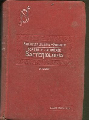 BIBLIOTECA DEL DOCTORADO EN MEDICINA.BACTERIOLOGIA I.