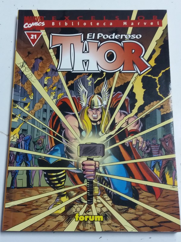 Biblioteca  Marvel: El Poderoso Thor.  (nº 21)