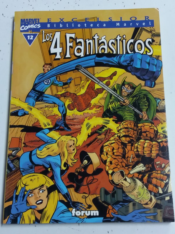 Biblioteca  Marvel: Los 4 Fantásticos (nº 12)