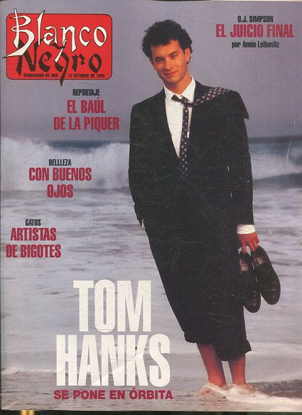 BLANCO Y NEGRO SEMANARIO DE ABC. 15 OCTUBRE DE 1995. TOM HANKS.