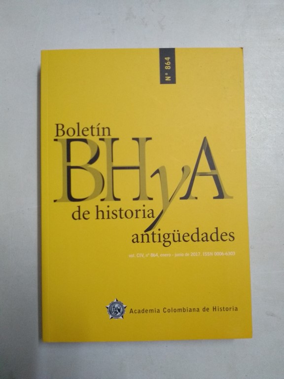 Boletín de historia y antigüedad,  864