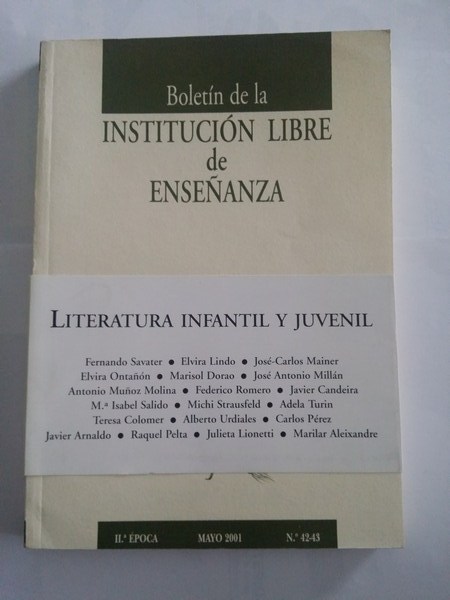 Boletin de la institucion libre de enseñanza. Segunda época. Mayo 2001