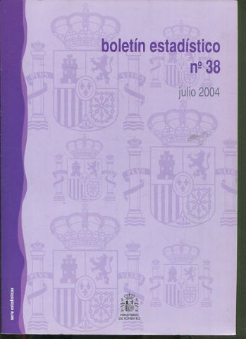 BOLETIN ESTADISTICO Nº38.