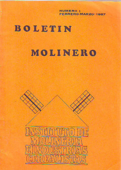 BOLETIN MOLINERO. Nº 1.