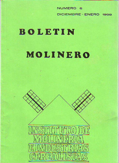 BOLETIN MOLINERO. Nº 6.