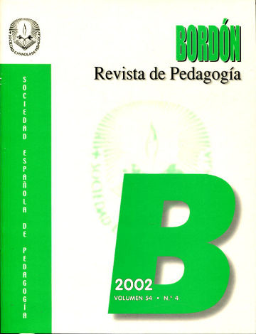 BORDON, REVISTA DE PEDAGOGIA. VOLUMEN 54, Nº 4.