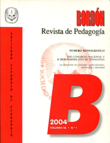 BORDON, REVISTA DE PEDAGOGIA. VOLUMEN 56, Nº 1.