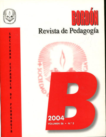 BORDON, REVISTA DE PEDAGOGIA. VOLUMEN 56, Nº 2.