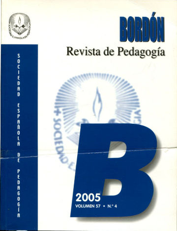 BORDON, REVISTA DE PEDAGOGIA. VOLUMEN 57, Nº 4.