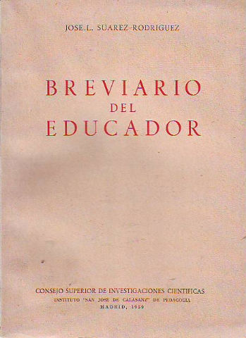 BREVIARIO DEL EDUCADOR.