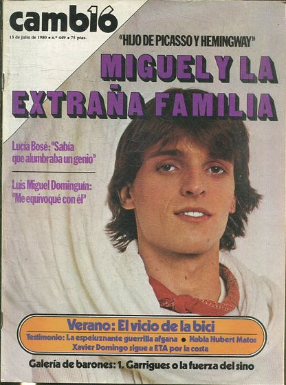 CAMB16, 13 DE JULIO DE 1980 Nº 449. MIGUEL Y LA EXTRAÑA FAMILIA.