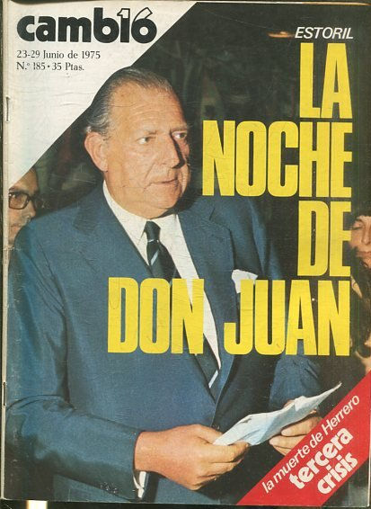 CAMB16, 23-29 JUNIO DE 1975, Nº 185. LA NOCHE DE DON JUAN.