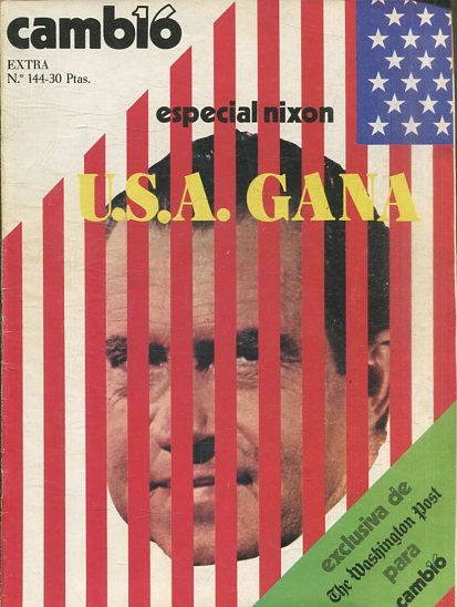 CAMB16, EXTRA Nº 144. ESPECIAL NIXON. USA GANA.