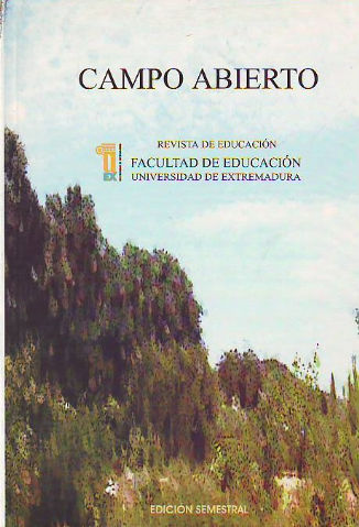 CAMPO ABIERTO. REVISTA DE EDUCACION. NUM. 23.