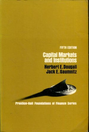 CAPITAL MARKETS AND INSTITUTIONS.