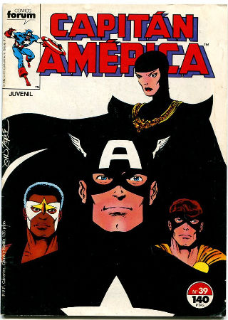 CAPITAN AMERICA. Nº 39. FORUM. VOL. I.