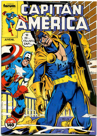 CAPITAN AMERICA. Nº 41. FORUM. VOL. I.