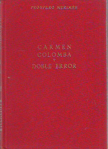 CARMEN. COLOMBA. DOBLE ERROR.