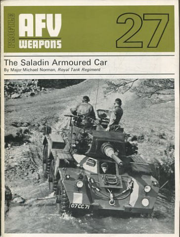 CARROS DE COMBATE, TANQUES. PROFILE AFV WEAPONS. Nº 27: THE SALADIN ARMOURED CAR.