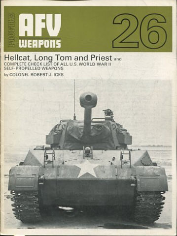 CARROS DE COMBATE, TANQUES. PROFILE AFV WEAPONS. Nº 26: HELLCAT, LONG TOM AND PRIEST.