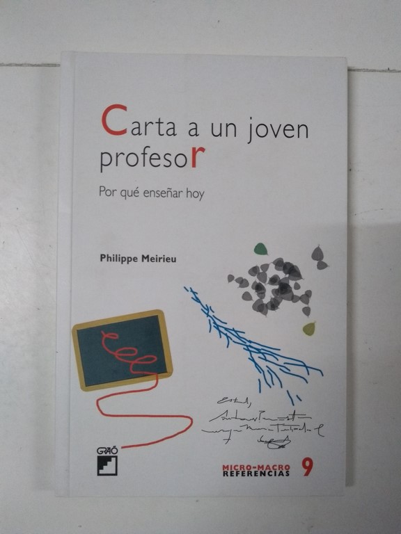 Carta a un joven profesor