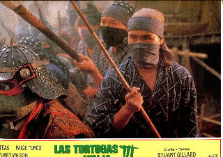 CARTELERA DE CINE-MOVIE POSTER: LAS TORTUGAS NINJA III.